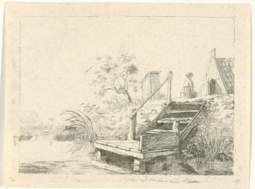 Staircase by the water