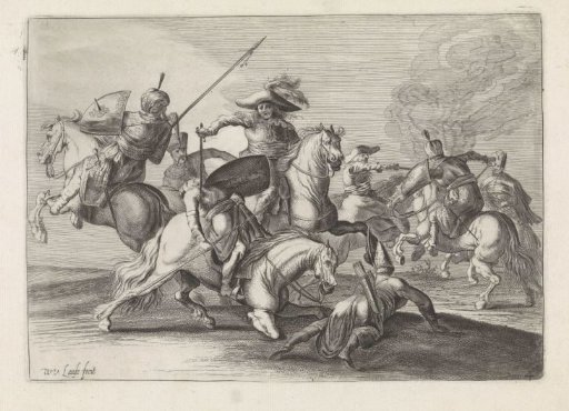 Battlefield Scene with Turks