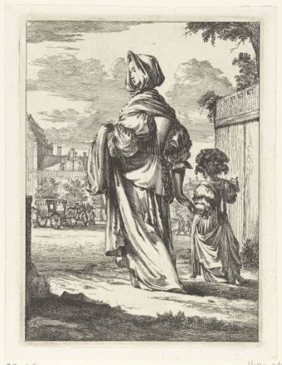 Portrait of Johanna Cornelia Wattier as Agrippina in the play Britannicus