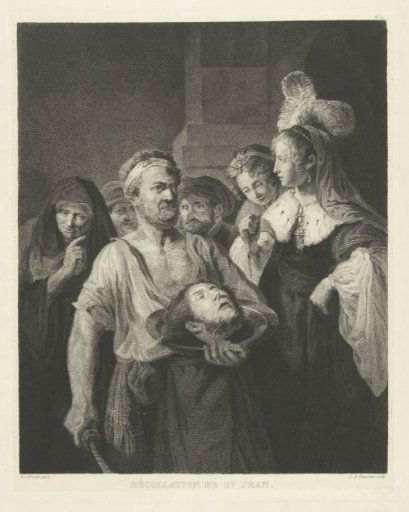 Salome Receives the Head of John the Baptist