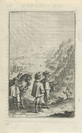 Riders in a Mountain Landscape