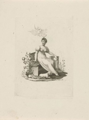 Woman sitting on a bench