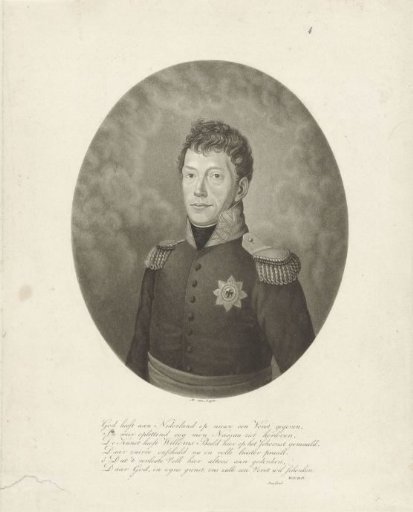 Portrait of King William I