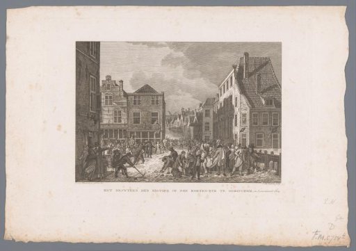 Breach of the Kortendijk in Gorinchem, 1809
