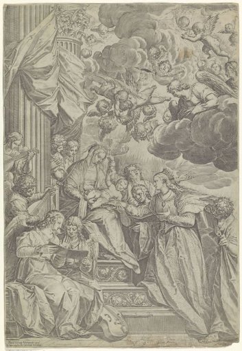 Mystical Marriage of Saint Catherine