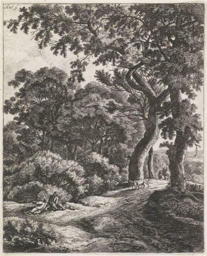 Two Resting Travelers