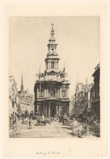 View of Saint Mary le Strand