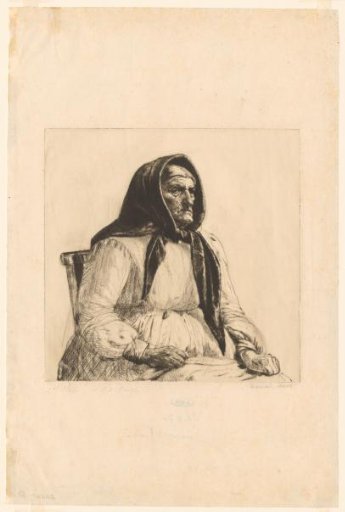 Portrait of an Unknown Old Woman