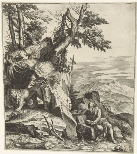 Landscape with Reading Jerome