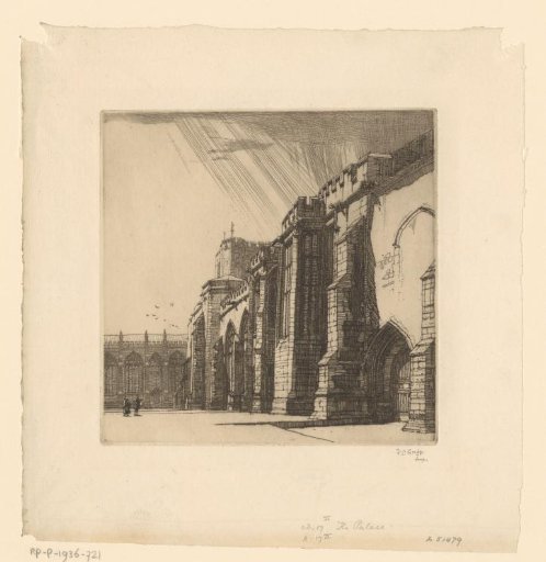 Facade of a palace