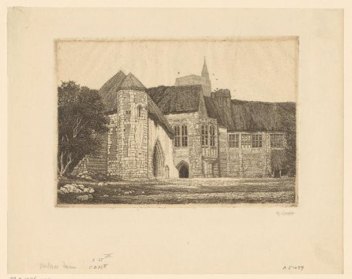 Medieval stone building