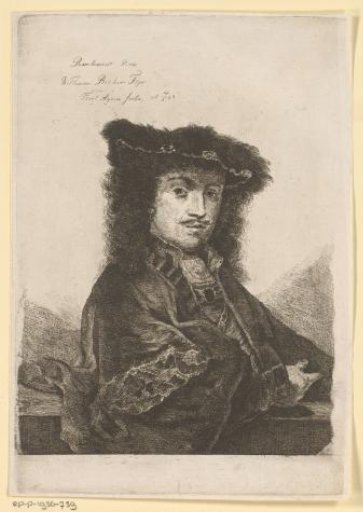 Portrait of a man, possibly Rembrandt van Rijn