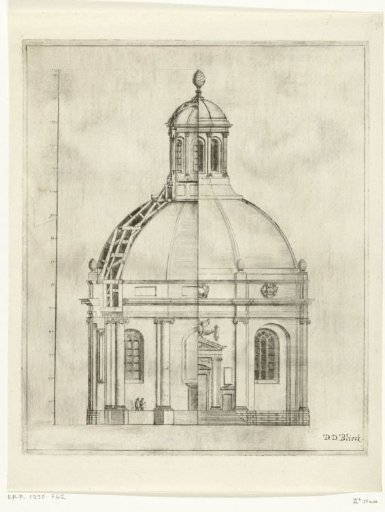 Design for the East Church in Middelburg