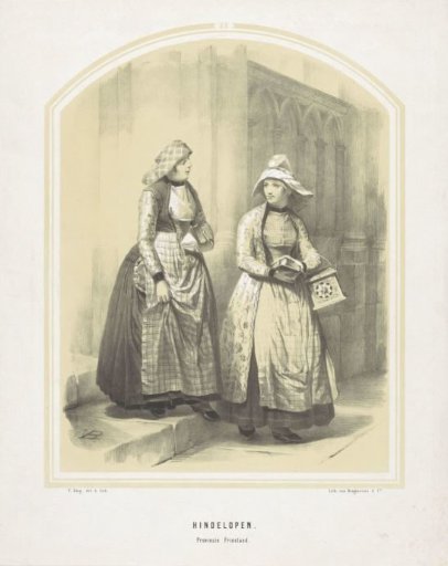 Two Women from Hindeloopen