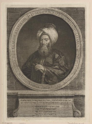 Portrait of Selomoh Salem at the age of 44