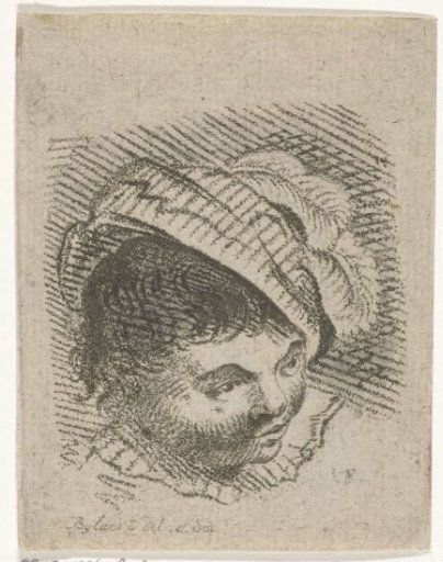 Boy's Head with Hat