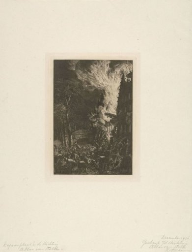 Fire on the Oude Schans
