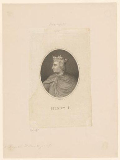 Portrait of Henry I of England