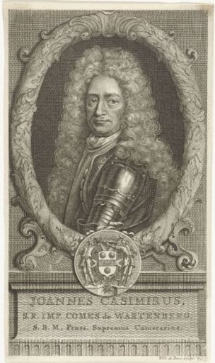 Portrait of Johann Casimir Kolbe von Wartenberg