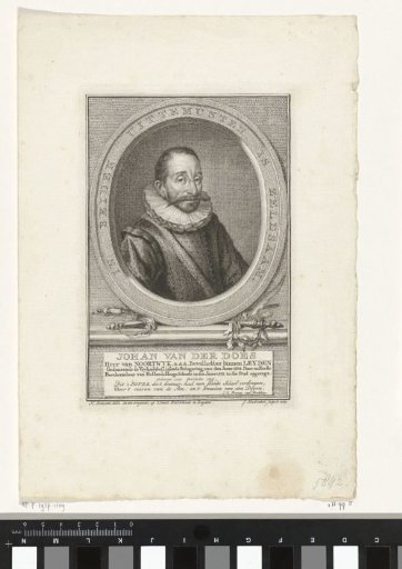 Portrait of Johan van der Does