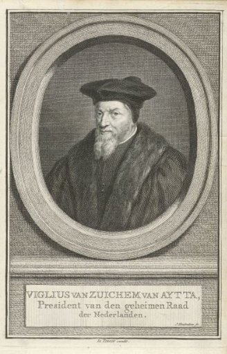 Portrait of Viglius ab Aytta Zuichemus