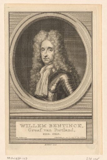 Portrait of Hans Willem Bentinck, Earl of Portland