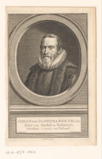Portrait of Johan van Oldenbarnevelt