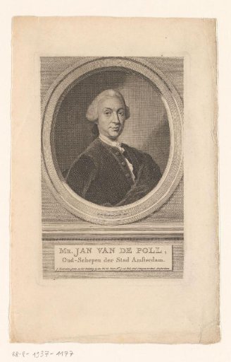 Portrait of Jan van de Poll