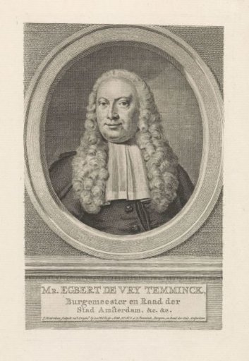 Portrait of Egbert de Vrij Temminck