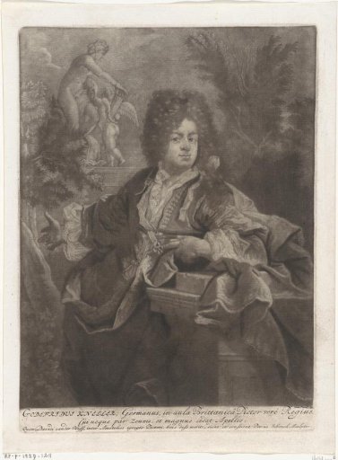 Portrait of Gottfried Kneller