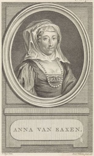 Portrait of Anna of Saxony