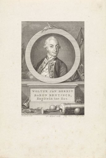 Portrait of Wolter Jan Gerit Baron Bentinck