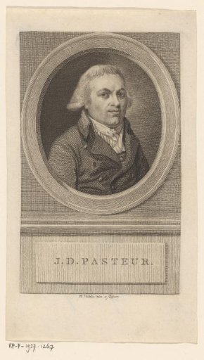 Portrait of Jan David Pasteur