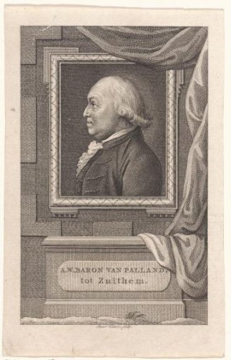 Portrait of Adolph Werner van Pallandt tot Zuthem