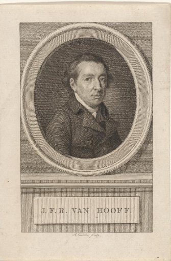 Portrait of Johan Frederik Rudolph van Hooff