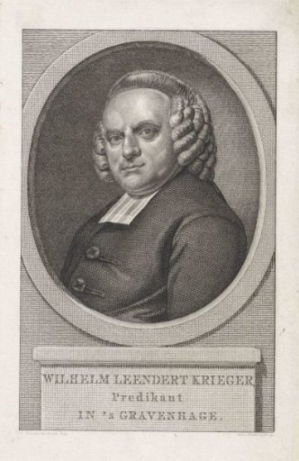 Portrait of Wilhelm Leendert Krieger
