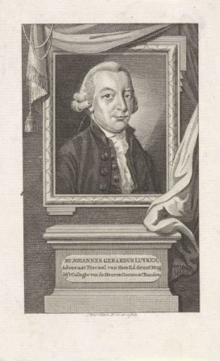 Portrait of the Statesman Johannes Gerardus Luyken