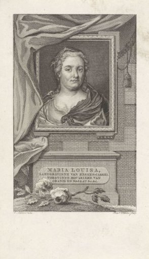 Portrait of Maria Louise, Princess of Orange-Nassau