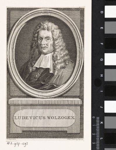 Portrait of Ludovicus Wolzogen