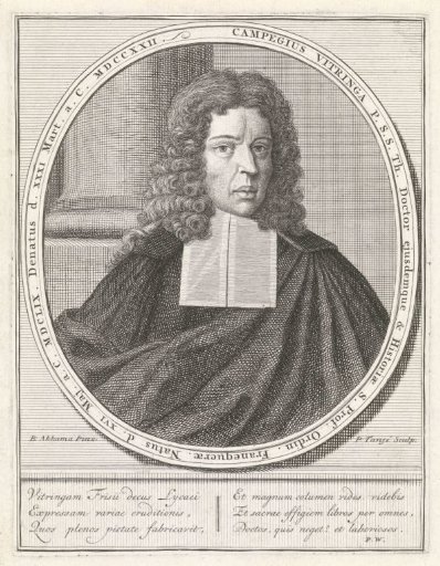 Portrait of Campegius Vitringa