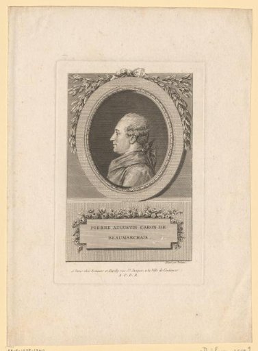 Portrait of Pierre Beaumarchais