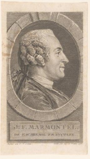 Portrait of Jean François Marmontel