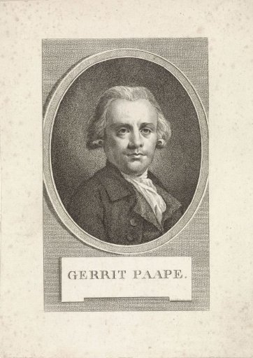 Portrait of Gerrit Paape
