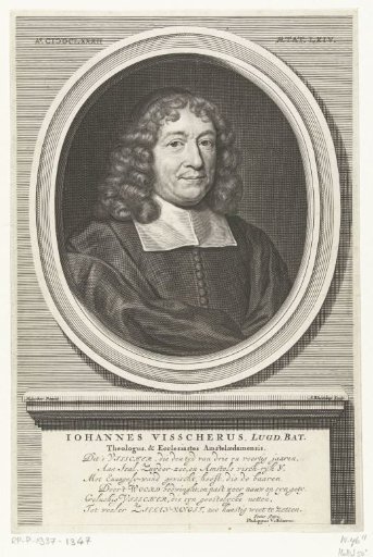 Portrait of Johannes Visscher aged 64