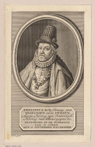 Portrait of Philip II, King of Spain