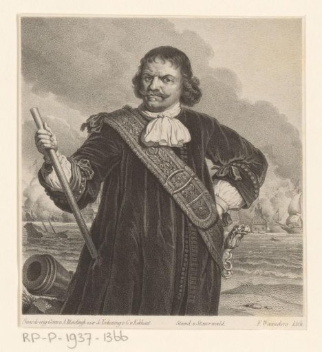Portrait of Tjerck Hiddes de Vries