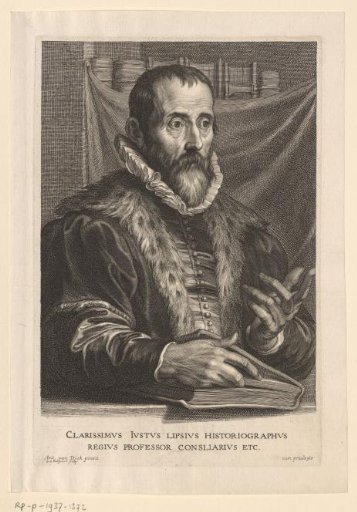 Portrait of Justus Lipsius