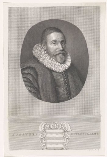 Portrait of the preacher Johannes Wtenbogaert