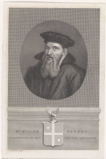 Portrait of the Amsterdam Mayor Willem Bardes