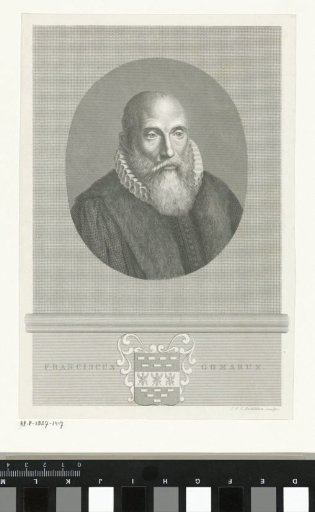Portrait of Franciscus Gomarus